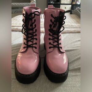 Steve Madden Bettyy Pink Patent sz 6